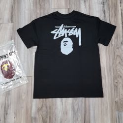 Bape X Stussy T Shirt 