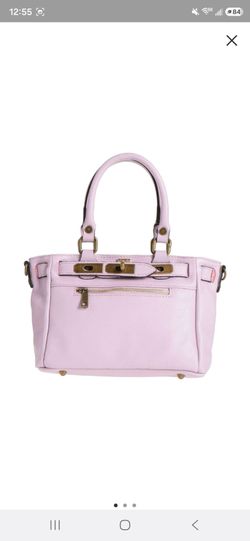 Genuine Leather Lilac Bag