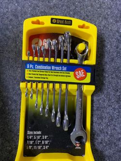 GREAT NECK 9 pc COMBINATION WRENCH SET