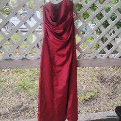 Red dress size small