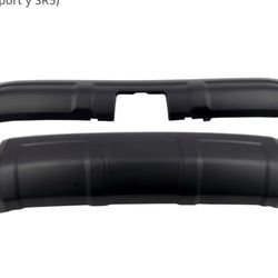 2016-2024 para Toyota 4Runner Panel de Cenefa Inferior del Parachoques Moldura de Repuesto