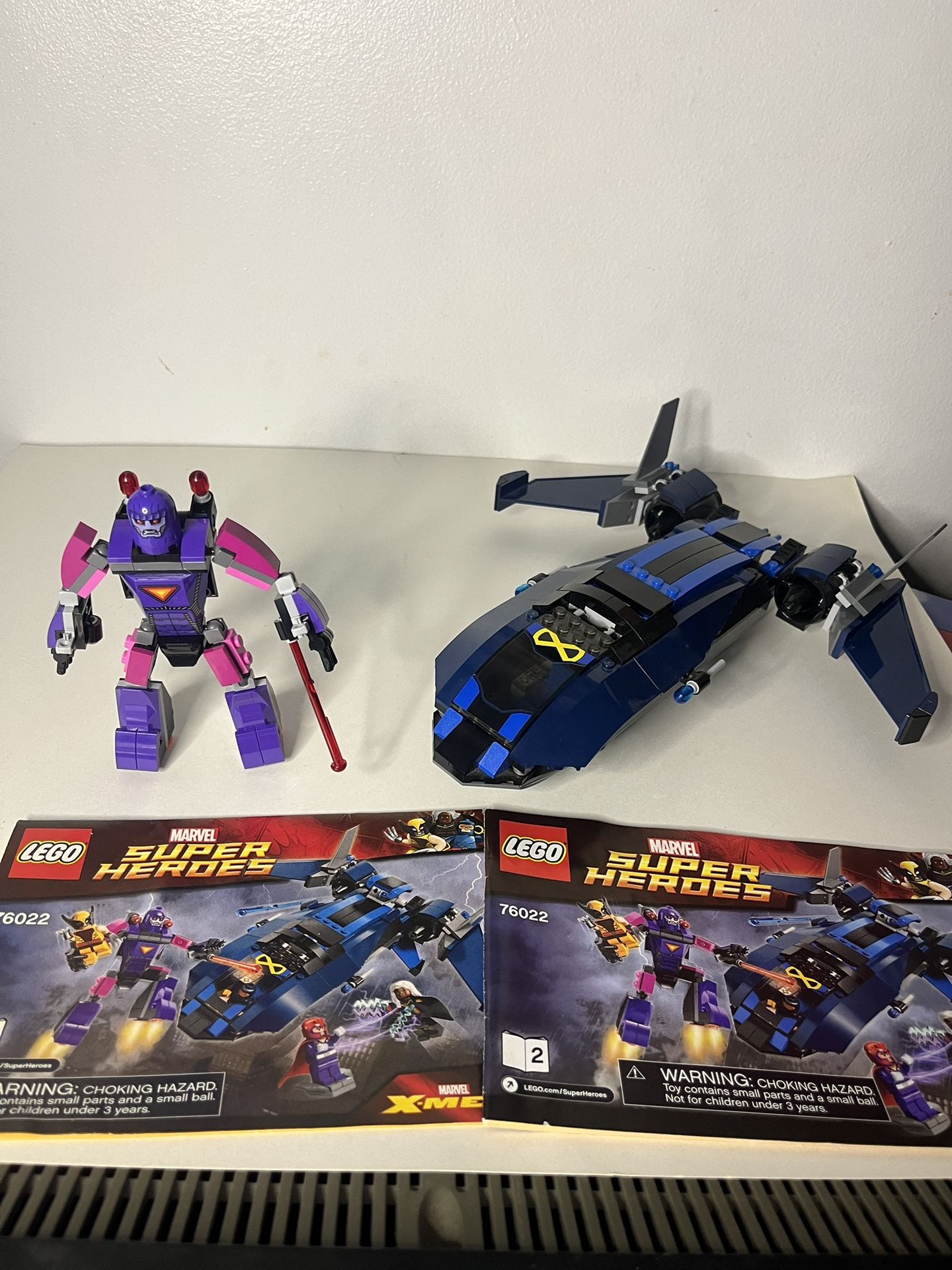Lego X Men Jet And Sentinel.