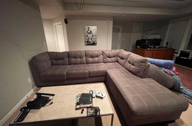 Sectional Couch -  88” X 114”