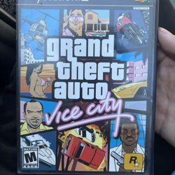 Grand Theft Auto Vice City Ps2 Manual And Box