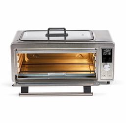 Brand New!! Emeril Power Grill 360 Plus, 6 n 1 Smokeless Grill and Air Fry Toaster Oven XL, 1750 W