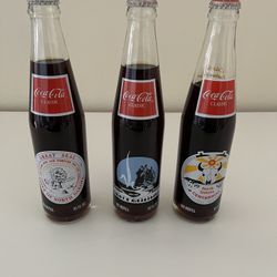 Coca-Cola Classic Full Bottles 1989 ND Centennial Edition 