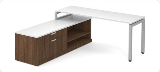 Modern L Shape Workstation New $1,388.00