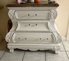 White dresser