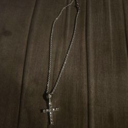 Silver Cross Necklace