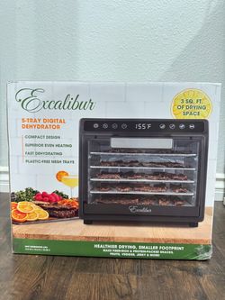 Excalibur 5 Tray Digital Food Dehydrator