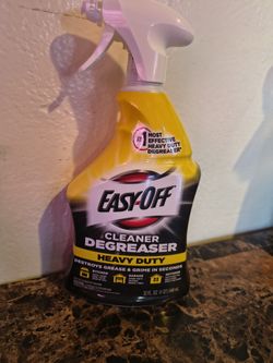 Easy-Off Heavy Duty Degreaser Cleaner Spray, Kitchen Degreaser,