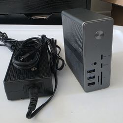 TobenONE Quad Monitor USB-C / Thunderbolt Docking Station – 4 HDMI + 18-in-1