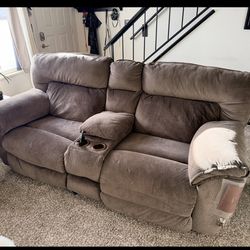 Free couch recliners.