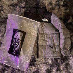 🖤 THE NORTH FACE GRAY NUPTSE PUFFER (700 FILL)  	 