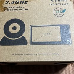 Baby Dash 2.4 Digital Witless Video Baby Monitor 