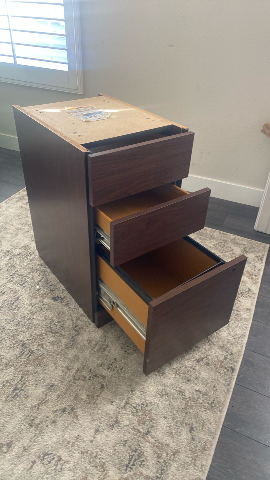 Under Desk Drawers.  Very Sturdy With Lock And Key.