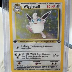 1st Edition Wigglytuff Pokémon Card