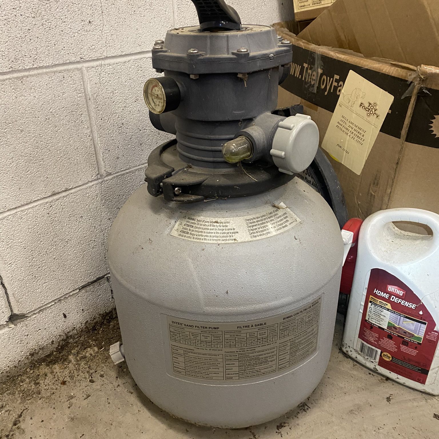 Sand Pump For Above Ground Pool Works Good