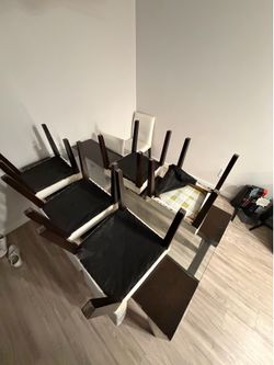 FREE Dining Table Set + 6 Chairs - Must Pick Up