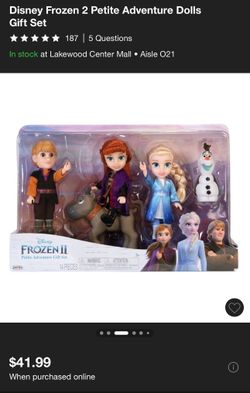 Disney Frozen 2 Petite adventure, dolls set
