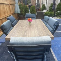 Outdoor Dining Table And Chairs