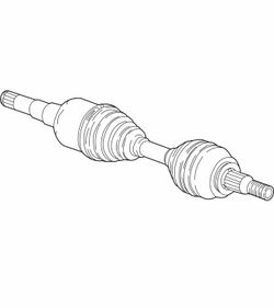 NEW OEM BMW CV AXLE ASSEMBLY (X7, X6, X5 - FRONT LEFT) 2019 - 2026 ((contact info removed)6204)
