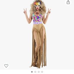 Womens Hippie Halloween Costume