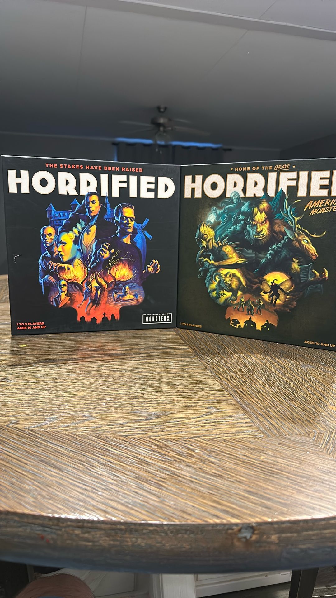 Horrified And Horrified American Monsters Board Game