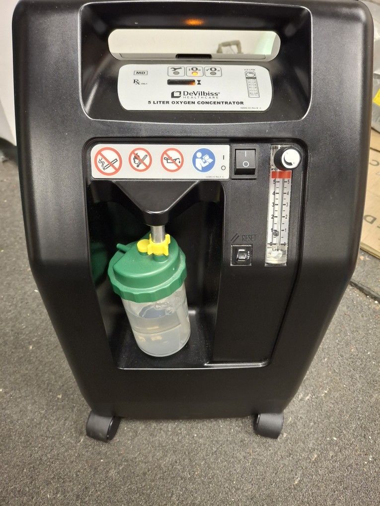 Drive DeVilbiss 5 Liter Quiet Oxygen Concentrator with Sensor