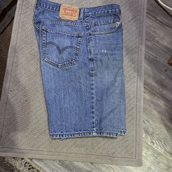 Men’s Levi Jeans Shorts, 505S, 34 WaistP