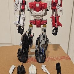 Transformers Unite Warriors Arielbots And Superion 