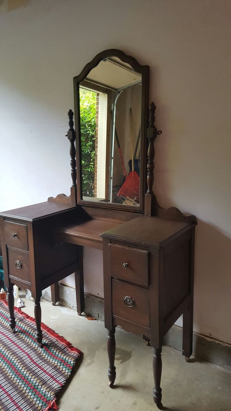 Refinished small Antique dresser.$100.00..will consider a reasonable offer.