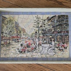 Ceramic Mosaic Tray 