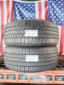 ⭐️ 225/45ZR18 GOODYEAR EAGLE SPORT RS-A ALL SEASON LIKE NEW 225 45 18 USED TIRES 