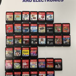Nintendo Switch Games - All Tested And Work Perfectly - Prices Bellow