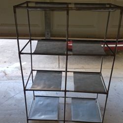 Lightweight Closet /bath Rack For Shoes, Towels Etc..8 Spaces