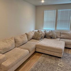 ASHLEY Furniture  Sofa with Ottoman