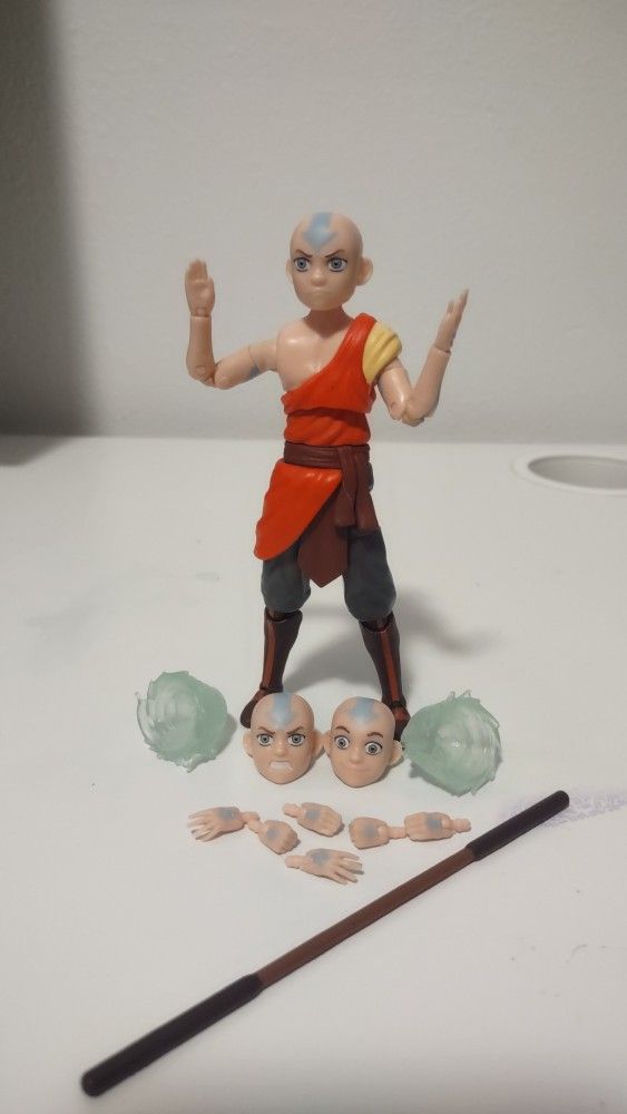 Avatar The Last Airbender Aang Action Figure 5 Inch