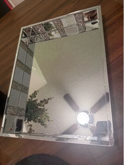 Big mirrored tray