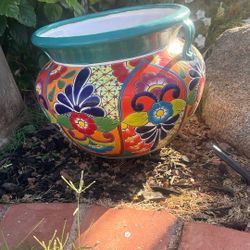 Beautiful pottery vase