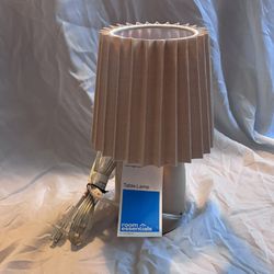 Room Essentials Soft Rose Mini Lamp Ceramic