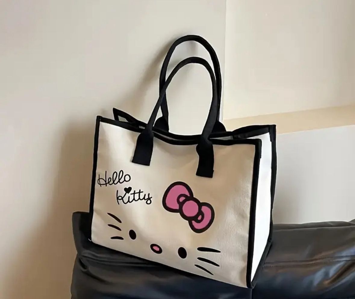 Hello Kitty Canvas Tote!
