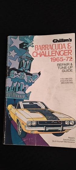 Chilton's Barracuda and Challenger Repair and Tune-up Guide