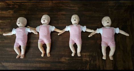 annie CPR adult and baby kit