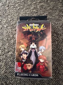 Neon Genesis Evangelion Playing Cards NEW SEALED