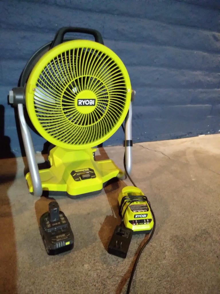 MISTING FAN RYOBI 18V