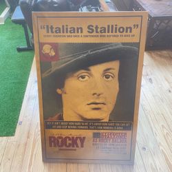 Rocky 40 x 26 Large Canvas 