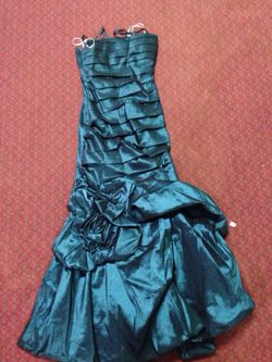 Mermaid prom dress wedding dress