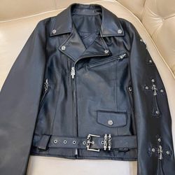 Chrome Hearts Real leather jacket Sizes 44-58