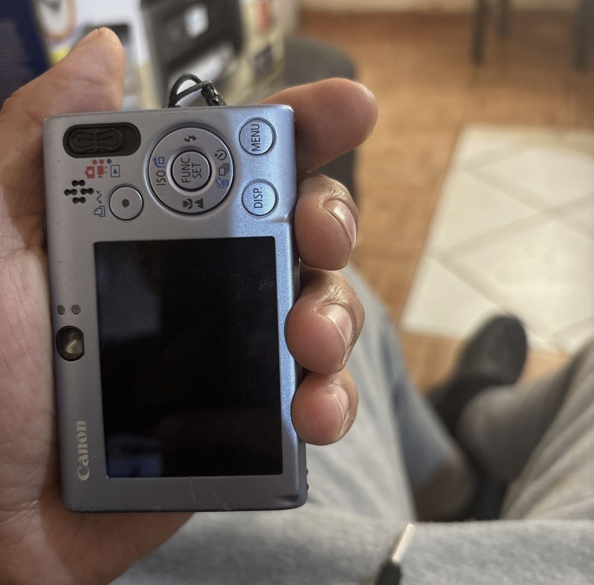 Canon PowerShot ELPH SD1100 IS Digital Camera 8MP Blue no battery for ...